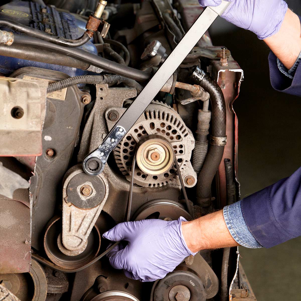 What's the difference between a serpentine belt and a timing belt?