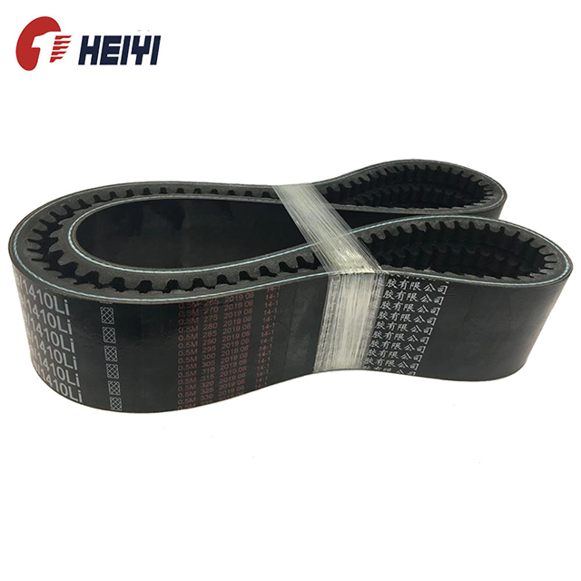 Round Cogged Belt Drive on Agricultural Machinery