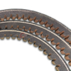 HEIYI Japanse Combine V Belt:SC (Cogged Type) Top Width:21mm,Thickness:11.2mm