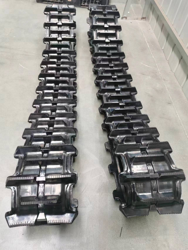 Heiyi Steel Cord Rubber Track 350*90*48 for Drilling And Prospecting Equipment