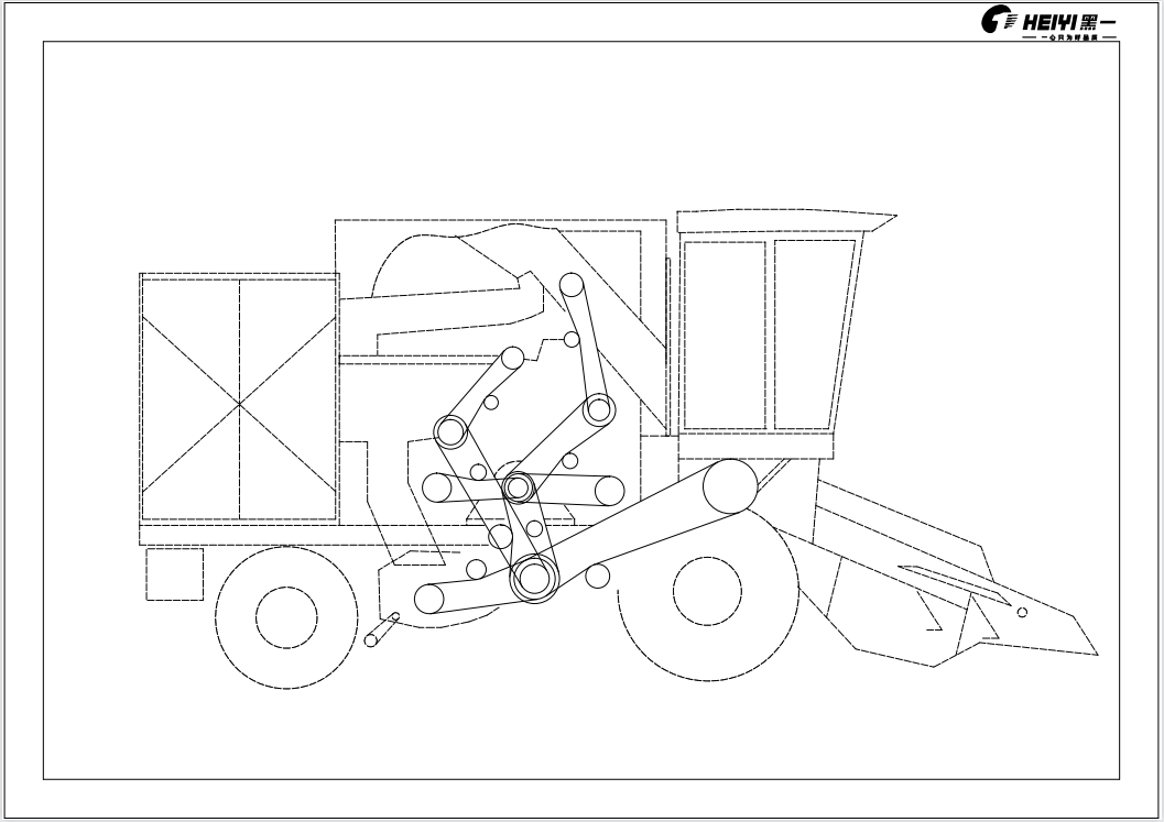 How to choose the belt grade of Heiyi harvester?