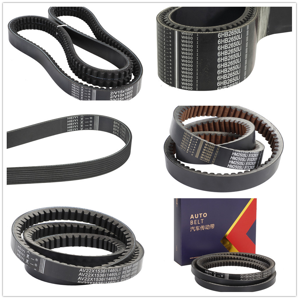 Performance advantages and material characteristics of Heiyi tooth belt