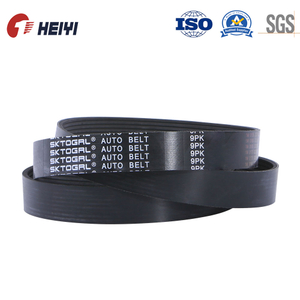 Professional Manufacture Diretly OEM Original Quality 9PK EPDM Ribbed v Belt for DAF heavy truck