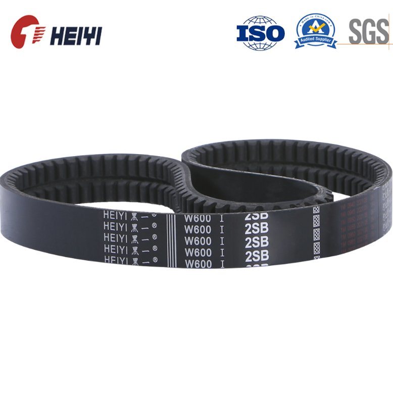 2SB1495 /2SB1496 Cogged banded Rubber V belt for World Ruilong Rice Harvester Cutting part