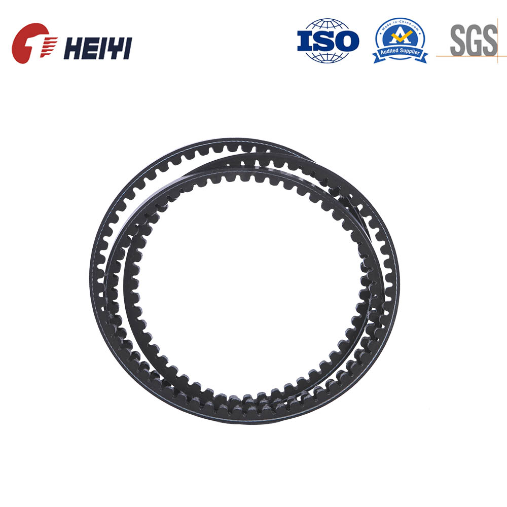 AV10X600 high power transmission raw edge cog v belt for heavy truck brand HOWO,SINOTRUCK,HINO,DAF