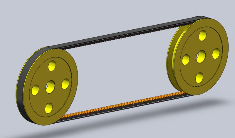 The difference between Li, La, LW and le of triangle belt of corn harvester