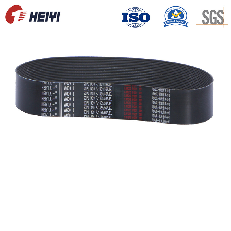 Ribbed V Belts Pj Pl Pk EPDM Material