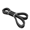 EPDM Rubber Cogged V Belt Ax 91 Toothed Belt