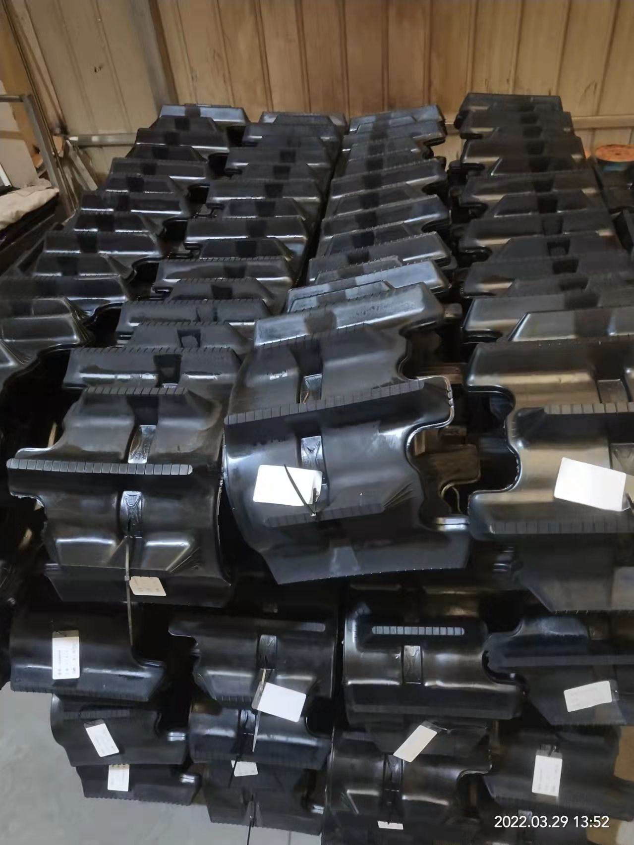 Heiyi Steel Cord Rubber Track 350*90*48 for Drilling And Prospecting Equipment