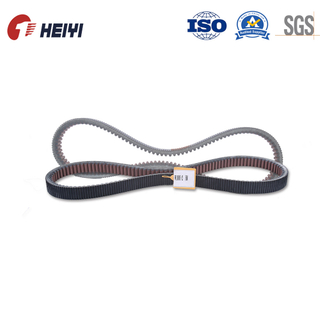 Double sided tooth v belt for agriculture combine harvester